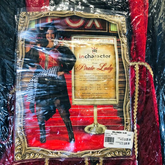 In Character Pirate Lady Costume Plus Size Halloween - Picture 12 of 15